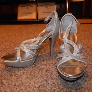 Silver Prom/Party shoes