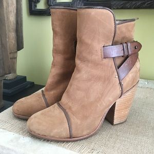 Rag and bone Camel Suede Boots