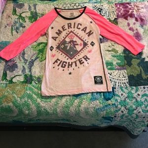 American Fighter Quarter sleeve shirt