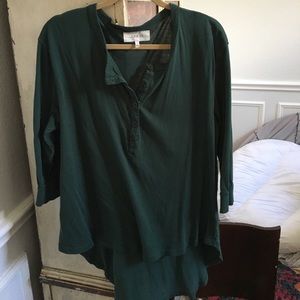 The Great hi-lo distressed Henley