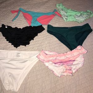 6 pair, swim suit bundle!!