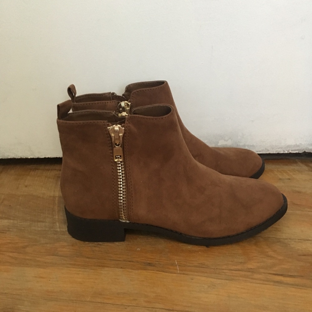 Forever21 suede booties