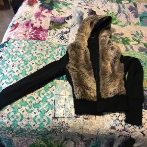 Reversible miss me jacket