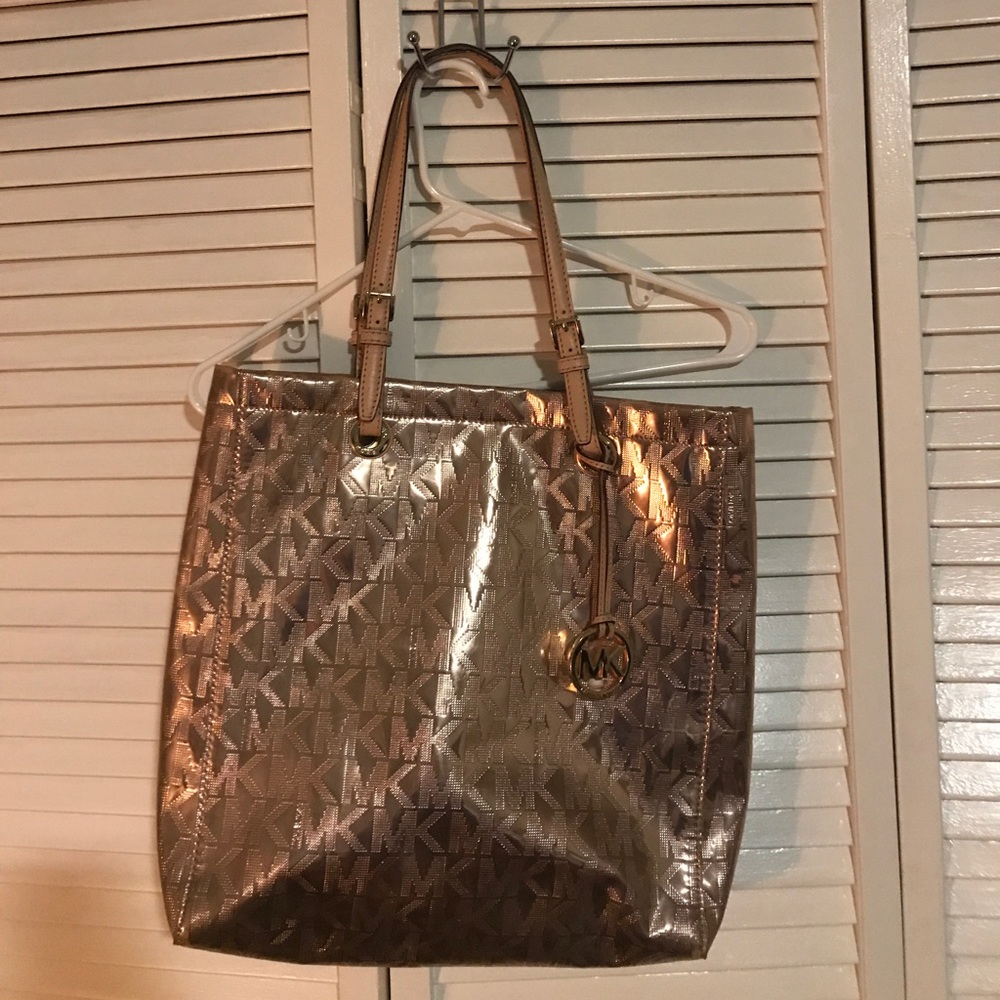 Michael Kors Rose Gold Tote