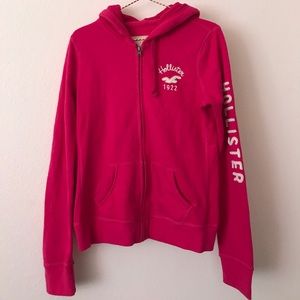 Pink Hollister jacket