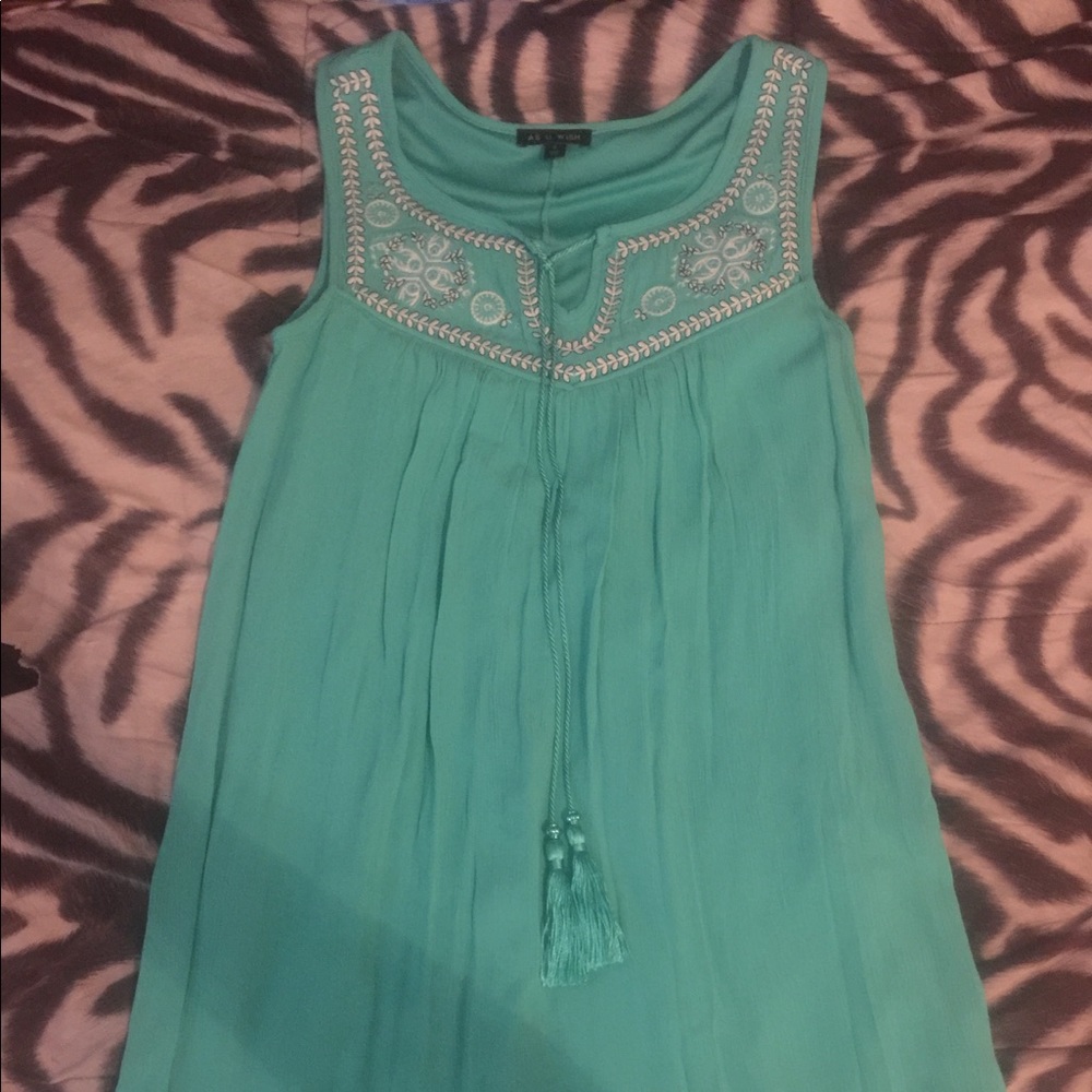 Women's Teal Dress S