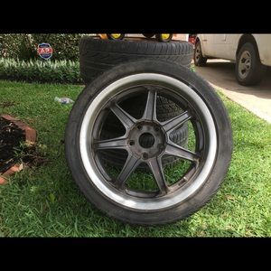 18 wheels 5 lug and tires 18x7.5
