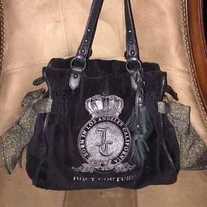 Juicy Couture dream bag black and gold
