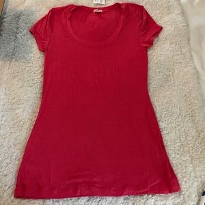 NWT Zenana SlimFit Pink T-shirt Size Large