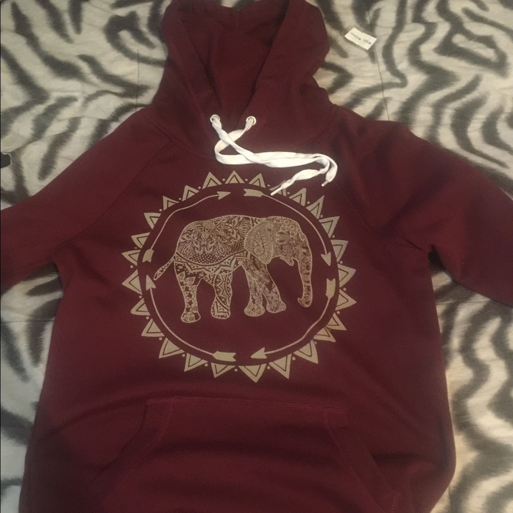 Maroon Rue21 Hoodie