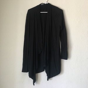 Black cardigan