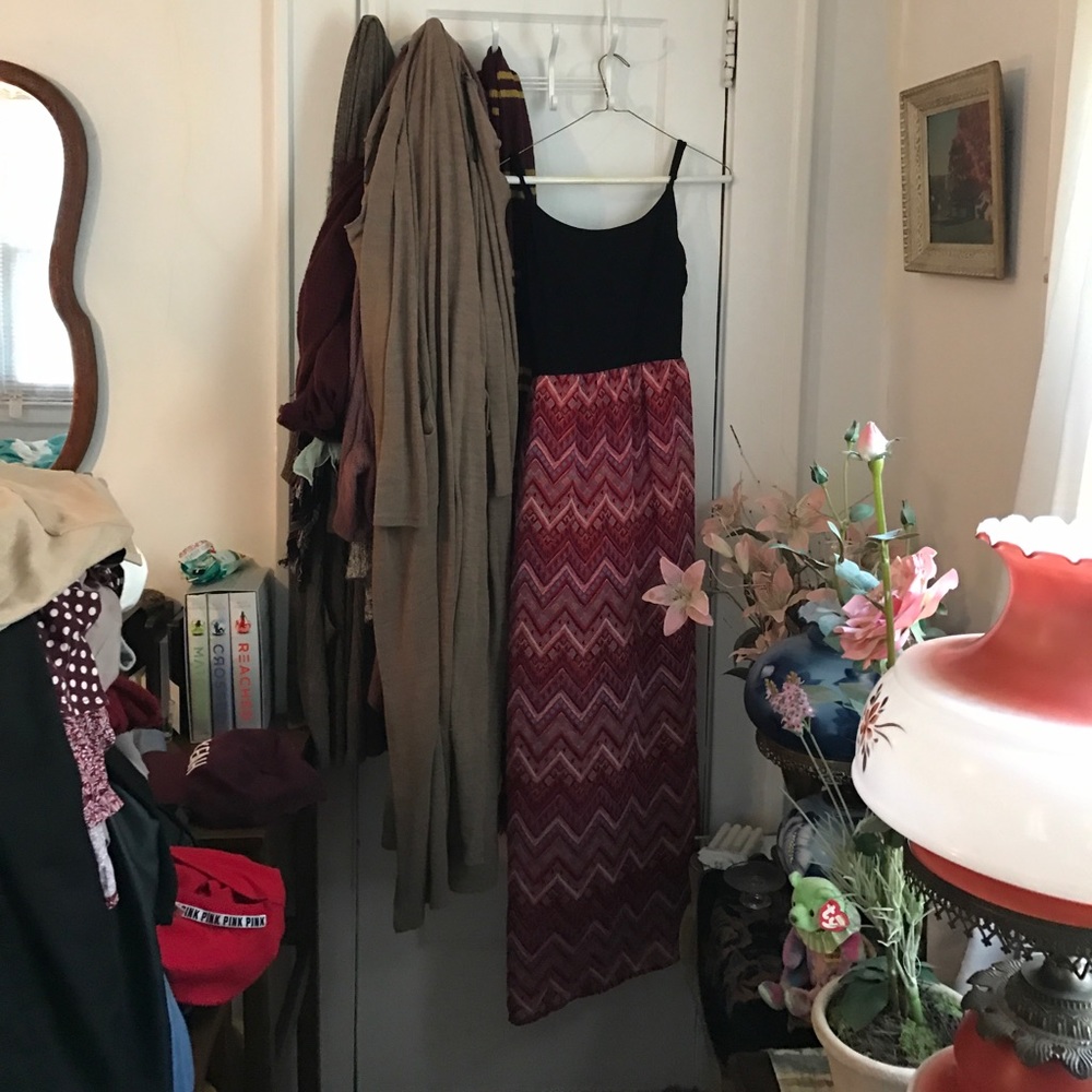 Maxi Patterned Dress.