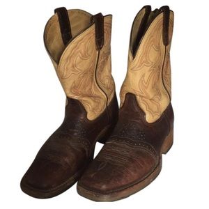 Men's Double H Western Square Toe Roper Boot