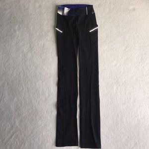 Size 4 Black Lululemon Yoga Pants