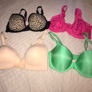 Four pair bra bundle