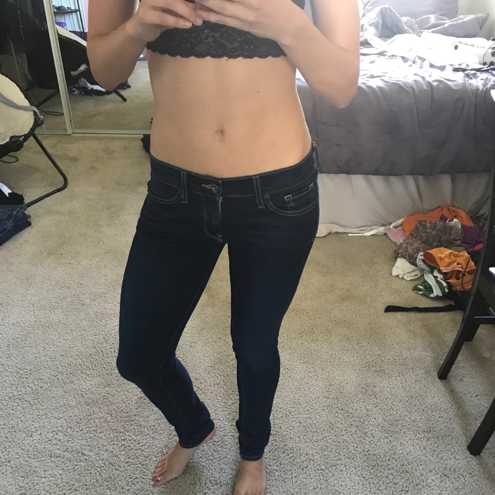 Lucky Brand Charlie Skinny Dark Wash Jeans