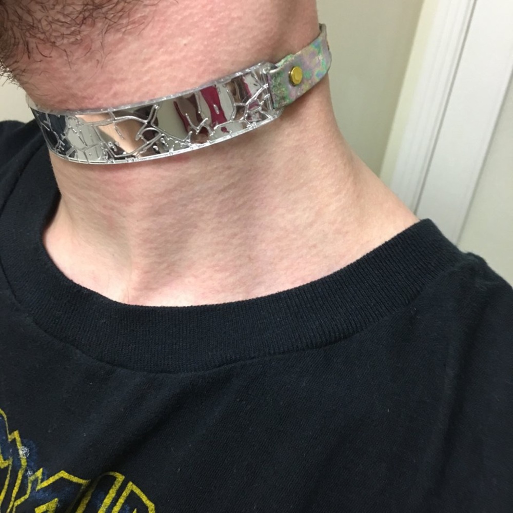 I Still Love You NYC Shatter Mirror Choker