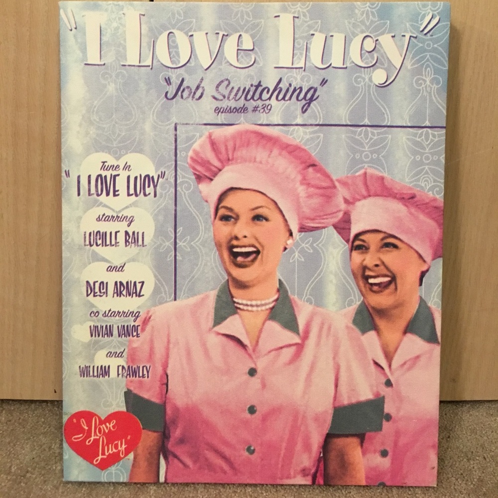 I love Lucy canvas
