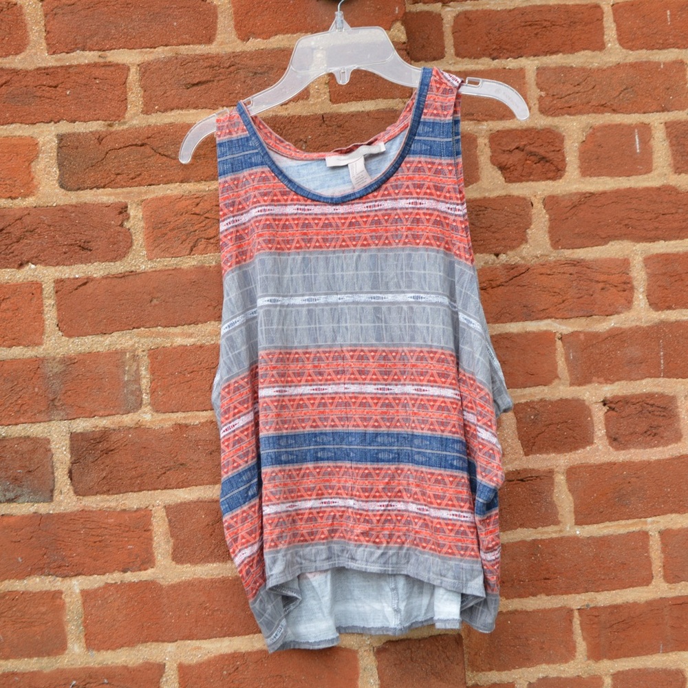 FOREVER 21 vintage aztec tank top