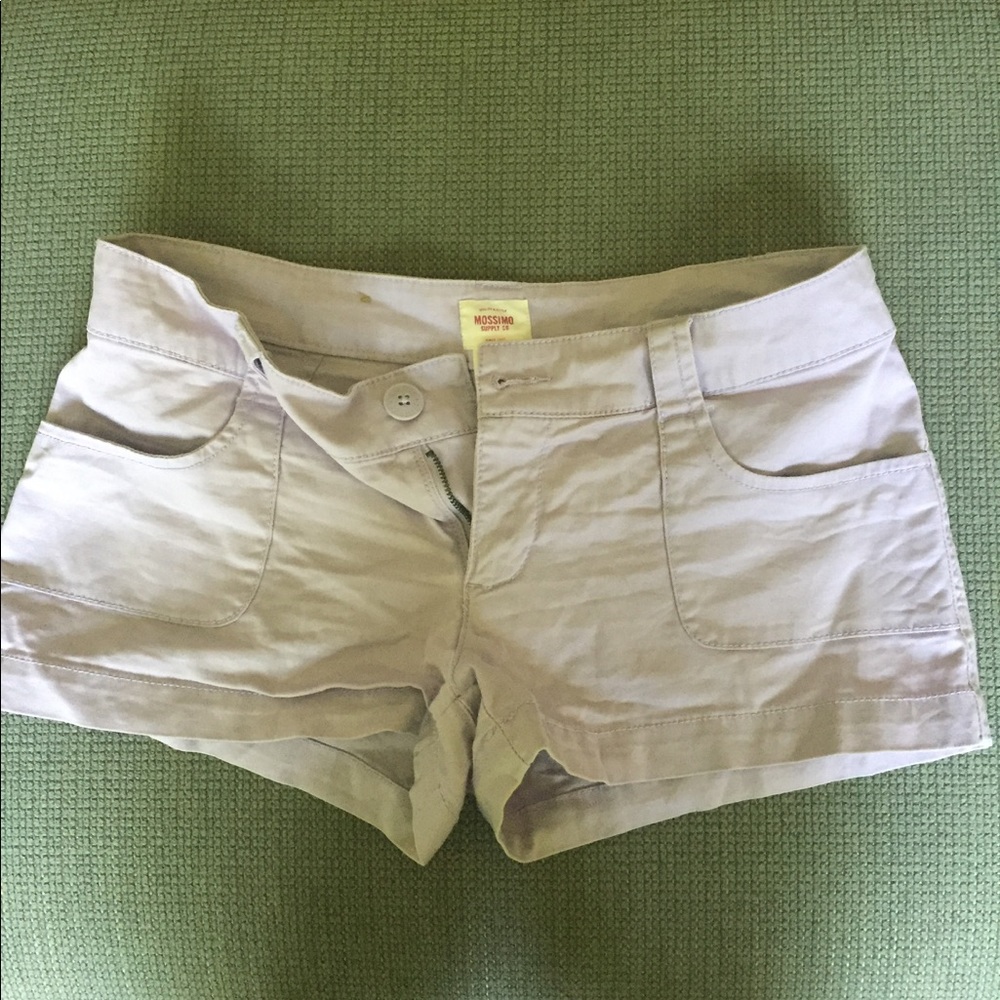 Lavender shorts