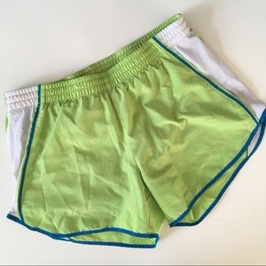 Nike Lime Green Running Shorts