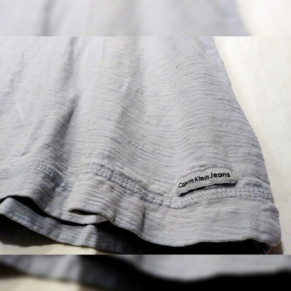 3 Calvin Klein Jeans buttonless polo shirts BUNDLE - Picture 5 of 5