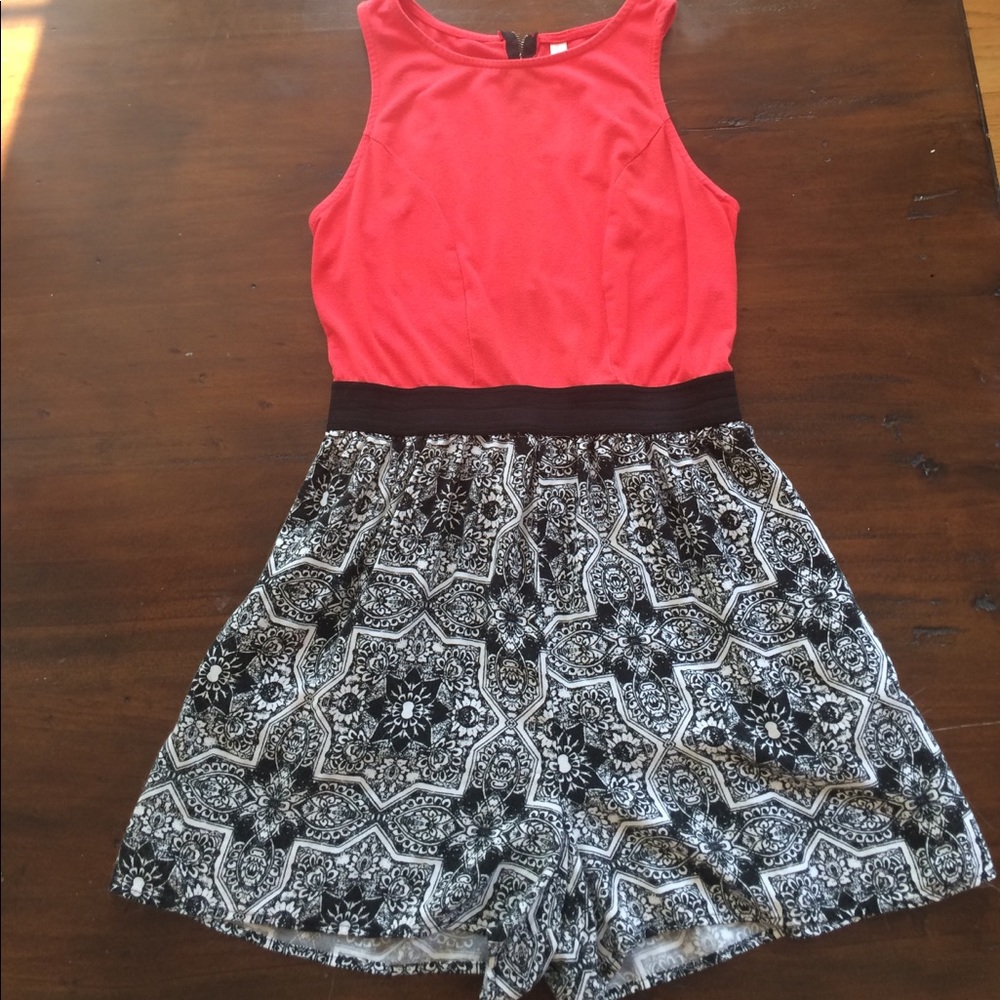Xhilaration Patterned Romper