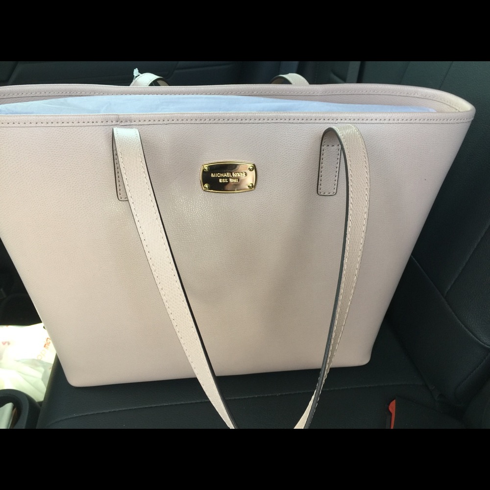 Brand new Michael kors blush pink bag NWT