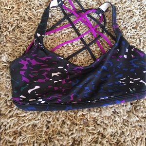 Cute free to be wild lululemon sports bra.