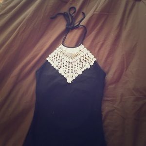 Halter strap body suit!