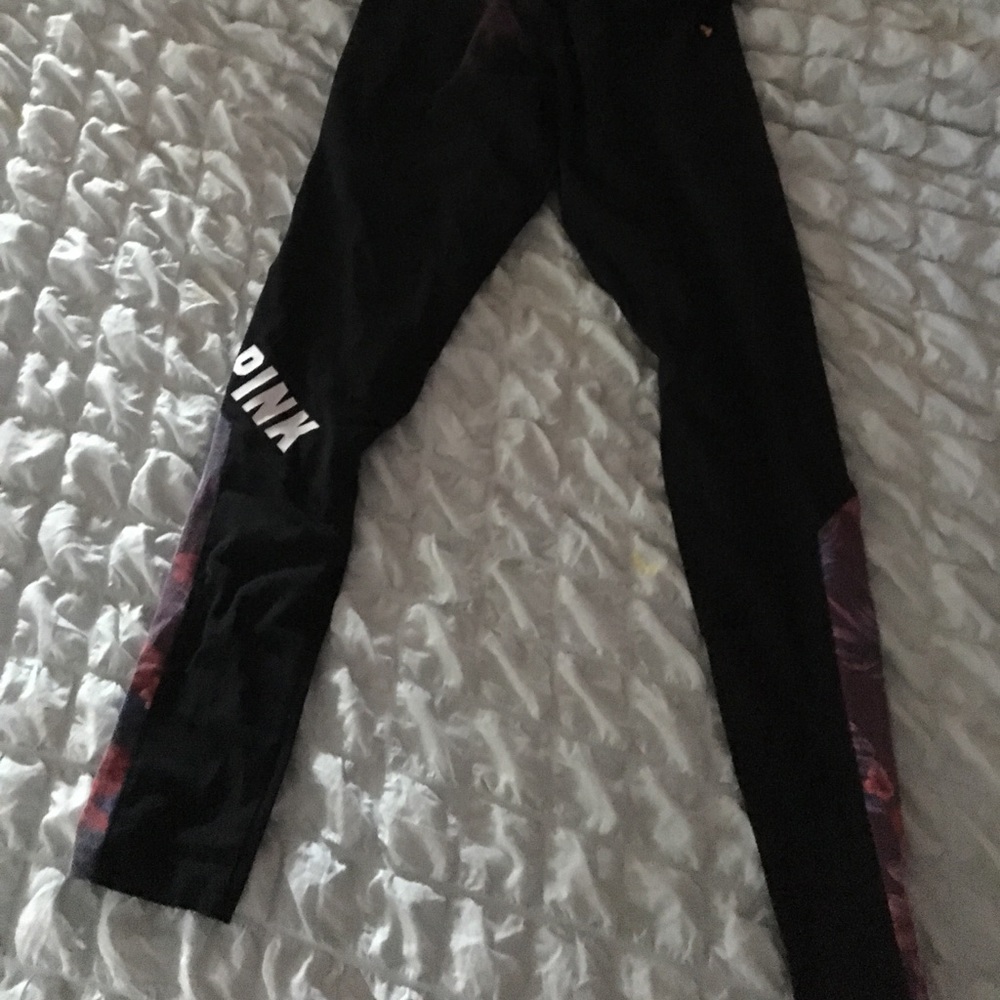 Pink comfy tropical leggings SALE 🦀🦀