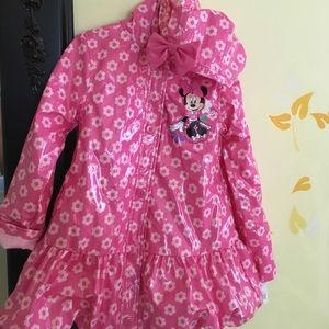 Disney Minnie mouse rain coat