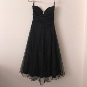 Black formal dress
