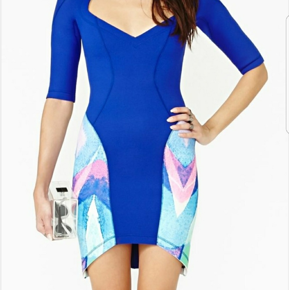Nasty Gal neoprene dress