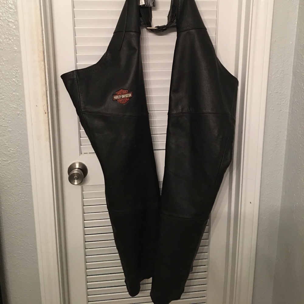 Harley Davidson leather chaps