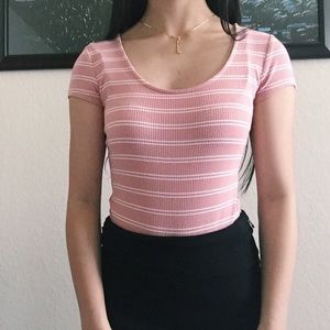 Forever 21 striped body suit