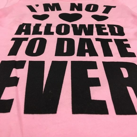 LAST ONE 12mos. 🎉3x HP🎉 baby girl pink bodysuit - Picture 3 of 4