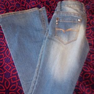 Faded dollhouse jeans size 1