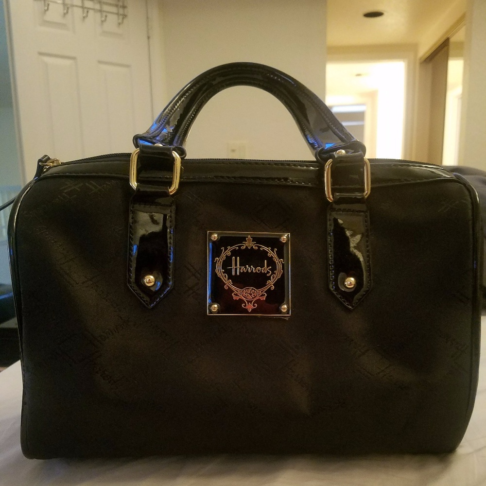 Harrods Barrel Bag