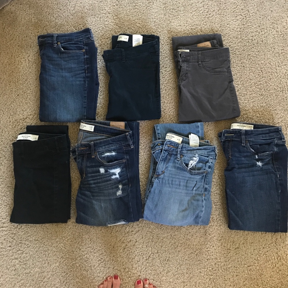 Abercrombie & Fitch Jeans Bundle Size 2