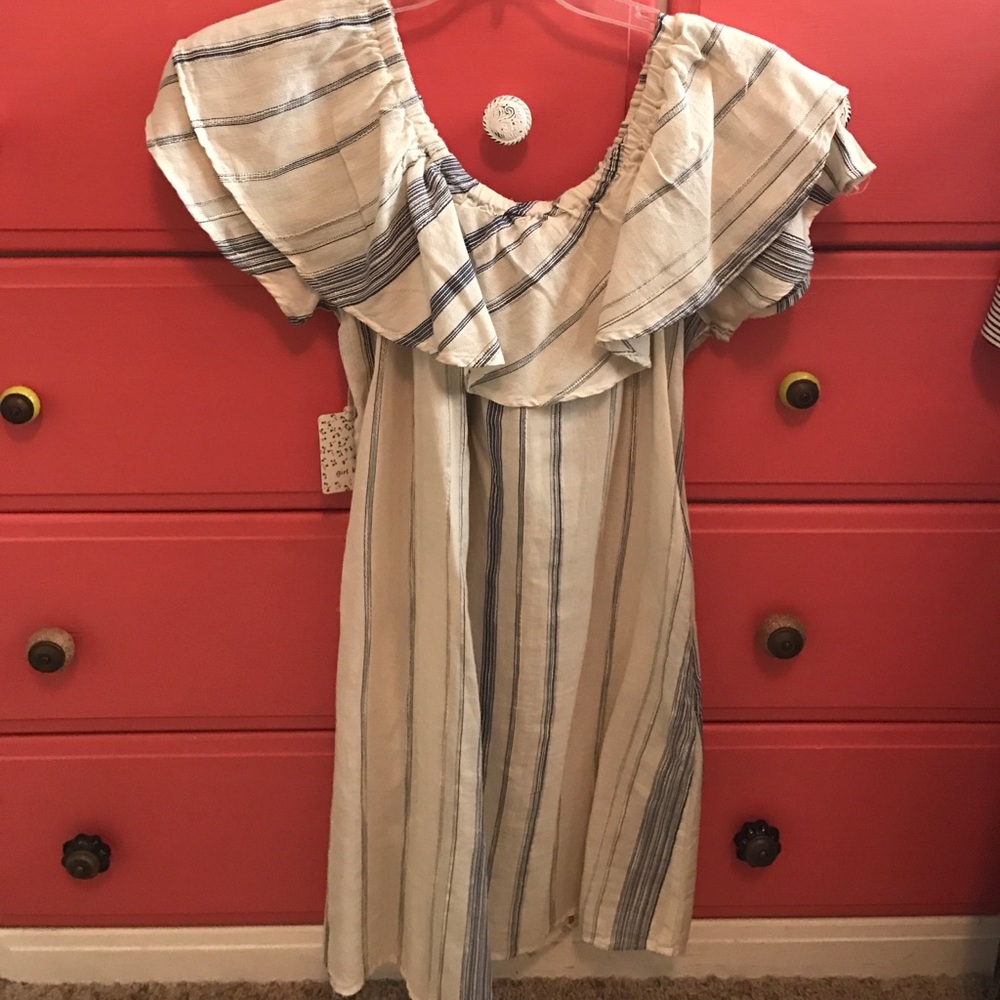 Off the shoulder dress