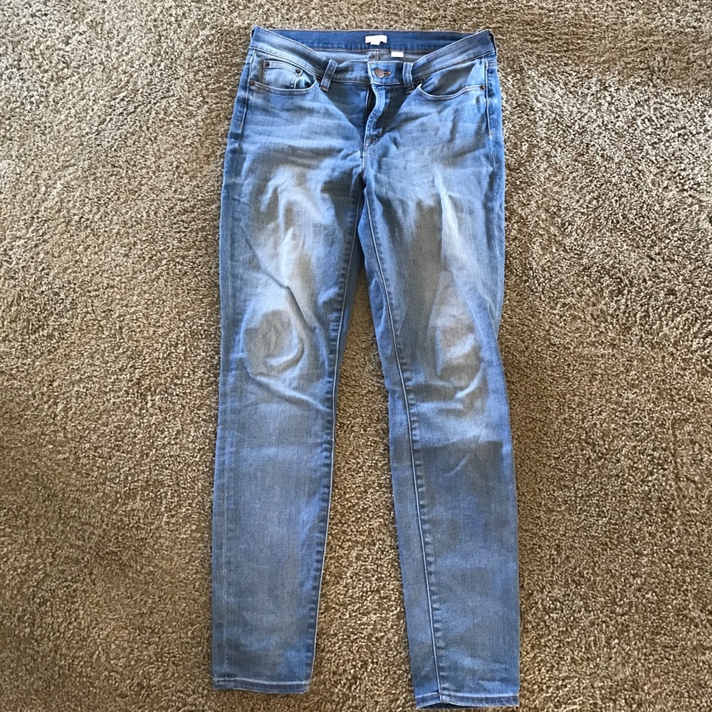 J Crew stretch skinny jean.