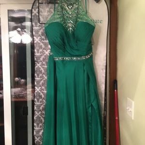 Green prom dress