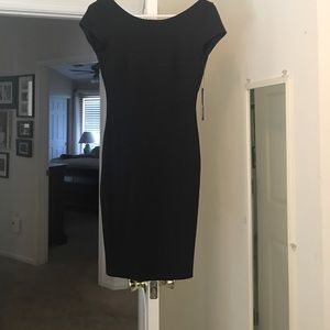 Black xs backless Lulus dress NWT