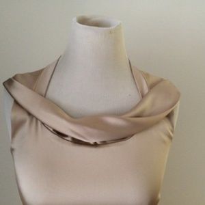 Calvin Klein Champagne Cocktail Dress