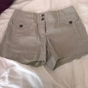 New York and Company white shorts