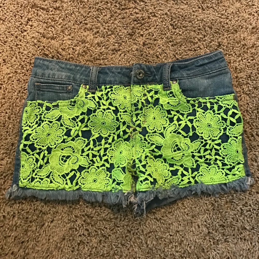 jean shorts
