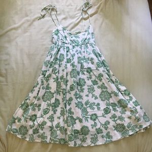 Boho spaghetti strap sun dress