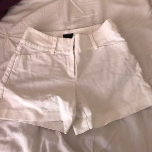 Ann Taylor white shorts