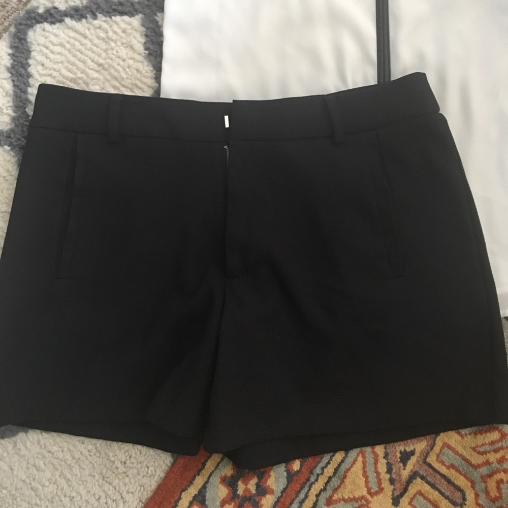 Black dress shorts